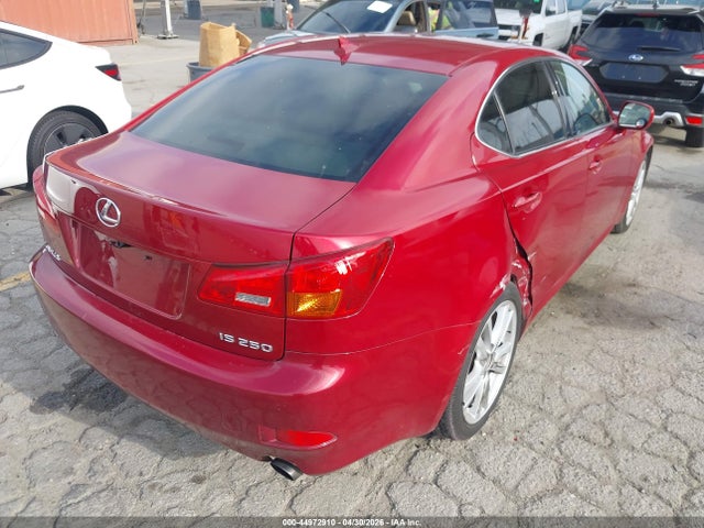 2007 Lexus Is 250 მანქანა იყიდება აუქციონზე, vin: JTHBK262772041326, აუქციონის ნომერი: 44972910