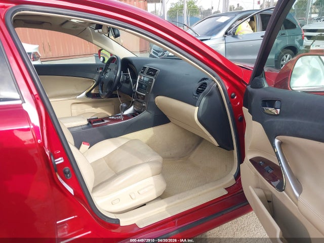 2007 Lexus Is 250 მანქანა იყიდება აუქციონზე, vin: JTHBK262772041326, აუქციონის ნომერი: 44972910