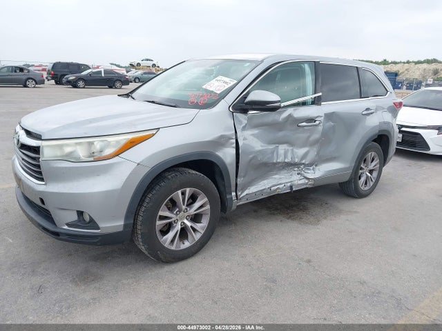 Aukcja sprzedaży 2015 Toyota Highlander Le Plus V6, vin: 5TDZKRFHXFS089374, numer aukcji: 44973002
