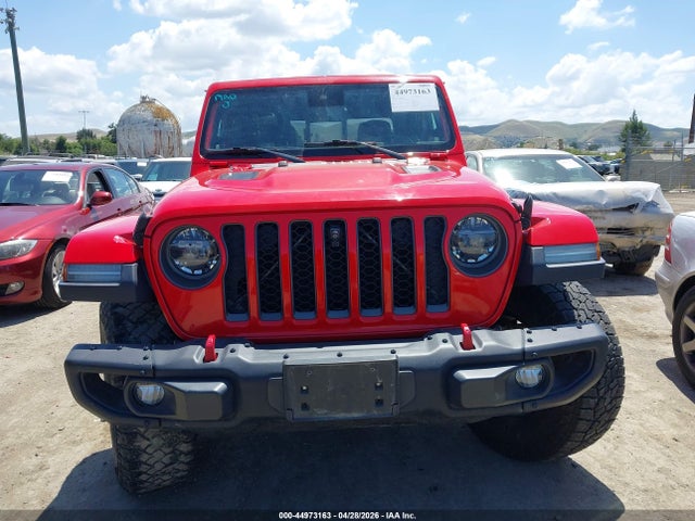 44973163 :رقم المزاد ، 1C6JJTBG4LL116485 vin ، 2020 Jeep Gladiator Rubicon 4x4 مزاد بيع