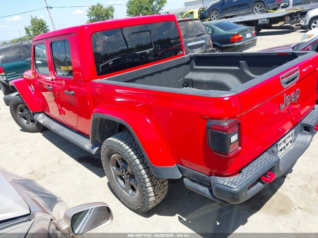 44973163 :رقم المزاد ، 1C6JJTBG4LL116485 vin ، 2020 Jeep Gladiator Rubicon 4x4 مزاد بيع