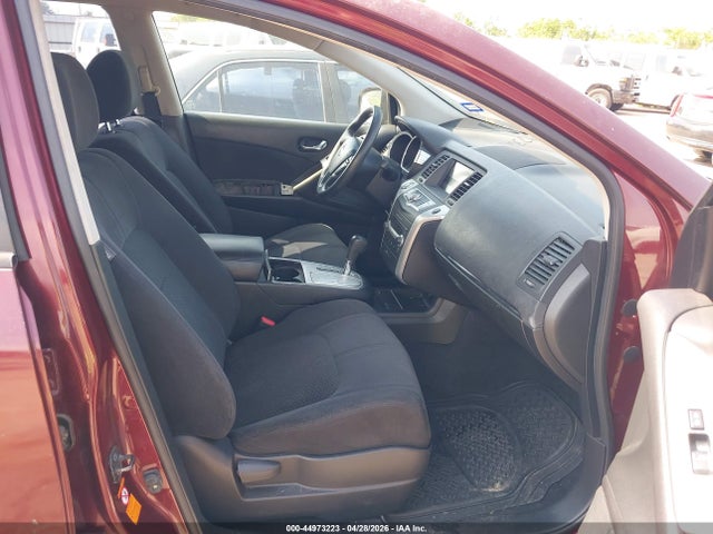 2009 Nissan Murano S მანქანა იყიდება აუქციონზე, vin: JN8AZ18U39W006591, აუქციონის ნომერი: 44973223