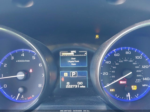 2015 Subaru Legacy 2.5i Premium მანქანა იყიდება აუქციონზე, vin: 4S3BNAC64F3046583, აუქციონის ნომერი: 44973442
