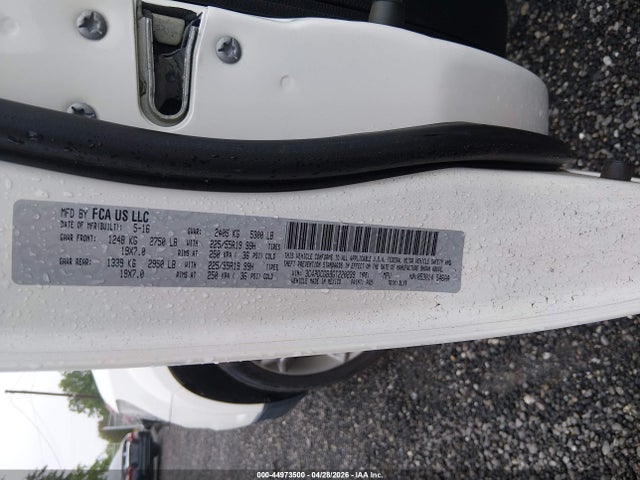 44973500 :رقم المزاد ، 3C4PDCGB3GT220239 vin ، 2016 Dodge Journey Crossroad Plus مزاد بيع