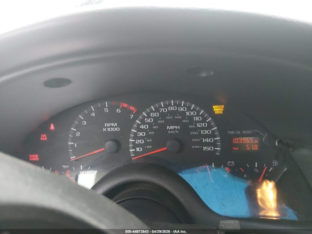 44973543 :رقم المزاد ، 2G1FP32G322160370 vin ، 2002 Chevrolet Camaro Z28 مزاد بيع
