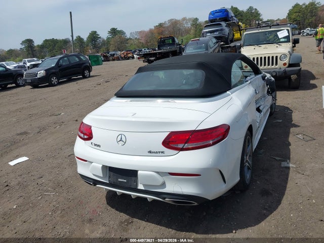 44973621 :رقم المزاد ، WDDWK4KB2HF533962 vin ، 2017 Mercedes-benz C 300 4matic مزاد بيع