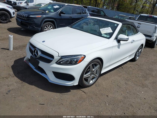 44973621 :رقم المزاد ، WDDWK4KB2HF533962 vin ، 2017 Mercedes-benz C 300 4matic مزاد بيع