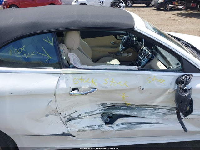 44973621 :رقم المزاد ، WDDWK4KB2HF533962 vin ، 2017 Mercedes-benz C 300 4matic مزاد بيع