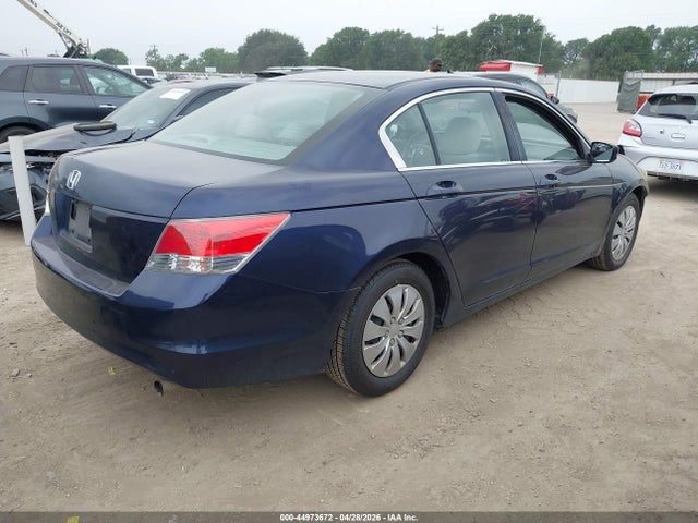 44973672 :رقم المزاد ، 1HGCP2F34AA130804 vin ، 2010 Honda Accord 2.4 Lx مزاد بيع