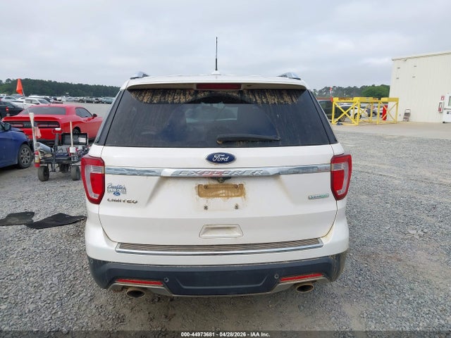 2018 Ford Explorer Limited მანქანა იყიდება აუქციონზე, vin: 1FM5K7FH1JGA02057, აუქციონის ნომერი: 44973681