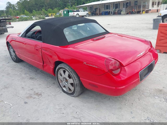 44973714 :رقم المزاد ، 1FAHP60A62Y108482 vin ، 2002 Ford Thunderbird مزاد بيع