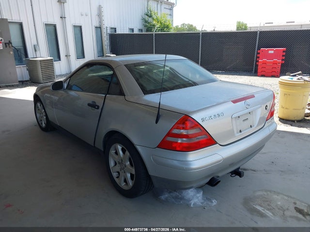 2000 Mercedes-benz Slk 230 Kompressor მანქანა იყიდება აუქციონზე, vin: WDBKK47F2YF153829, აუქციონის ნომერი: 44973736