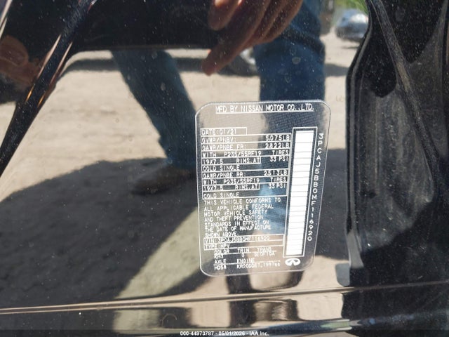 44973787 :رقم المزاد ، 3PCAJ5BB0MF116920 vin ، 2021 Infiniti Qx50 Luxe Awd مزاد بيع