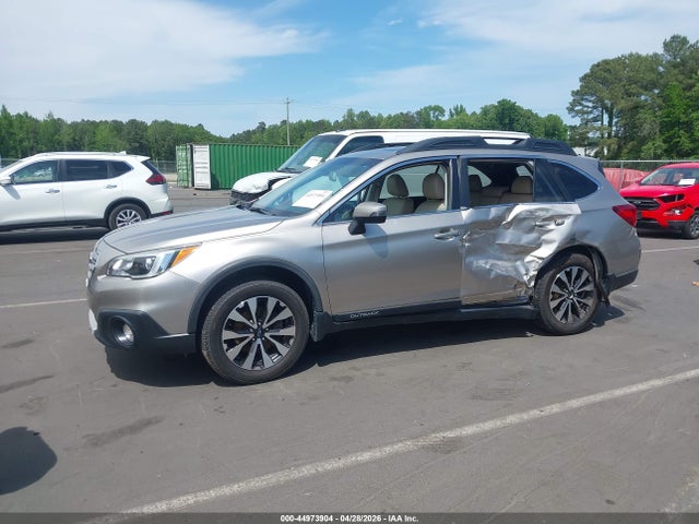 2015 Subaru Outback 2.5i Limited მანქანა იყიდება აუქციონზე, vin: 4S4BSBNC6F3299644, აუქციონის ნომერი: 44973904