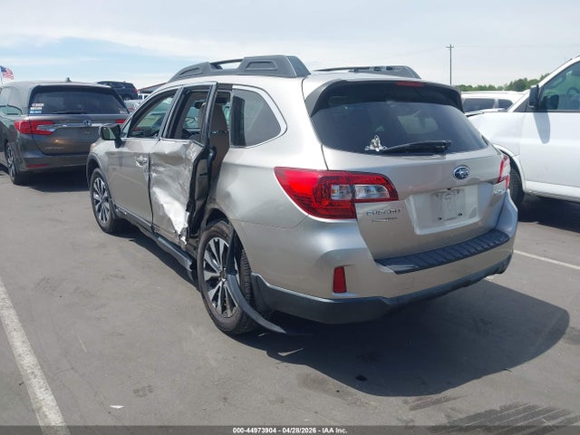 2015 Subaru Outback 2.5i Limited მანქანა იყიდება აუქციონზე, vin: 4S4BSBNC6F3299644, აუქციონის ნომერი: 44973904