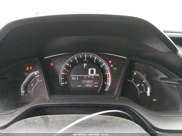 44974007 :رقم المزاد ، 19XFC2F57GE095965 vin ، 2016 Honda Civic Lx مزاد بيع