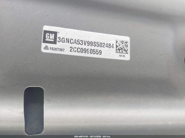 Aukcja sprzedaży 2009 Chevrolet Hhr Lt, vin: 3GNCA53V99S502484, numer aukcji: 44974103