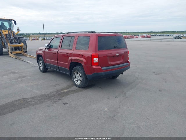 2016 Jeep Patriot Sport მანქანა იყიდება აუქციონზე, vin: 1C4NJPBB8GD677021, აუქციონის ნომერი: 44974168