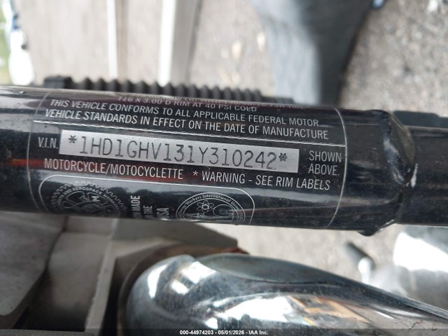 Aukcja sprzedaży 2001 Harley-davidson Fxd, vin: 1HD1GHV131Y310242, numer aukcji: 44974203