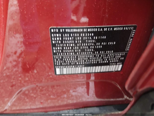 3VVNB7AX0PM114027 Volkswagen Tiguan 2.0t Se