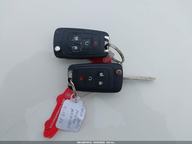 2016 Chevrolet Sonic Lt Auto მანქანა იყიდება აუქციონზე, vin: 1G1JC6SB3G4124191, აუქციონის ნომერი: 44974316