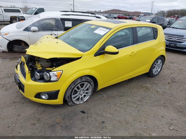 2016 Chevrolet Sonic Lt Auto მანქანა იყიდება აუქციონზე, vin: 1G1JC6SB3G4124191, აუქციონის ნომერი: 44974316