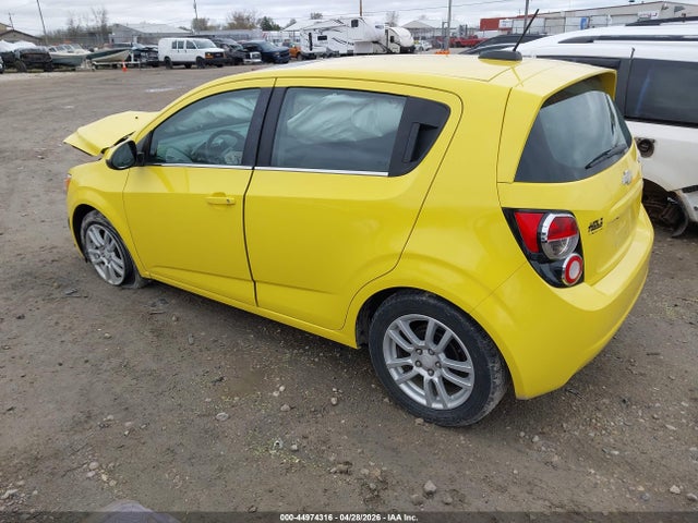 2016 Chevrolet Sonic Lt Auto მანქანა იყიდება აუქციონზე, vin: 1G1JC6SB3G4124191, აუქციონის ნომერი: 44974316