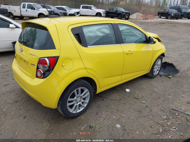 2016 Chevrolet Sonic Lt Auto მანქანა იყიდება აუქციონზე, vin: 1G1JC6SB3G4124191, აუქციონის ნომერი: 44974316