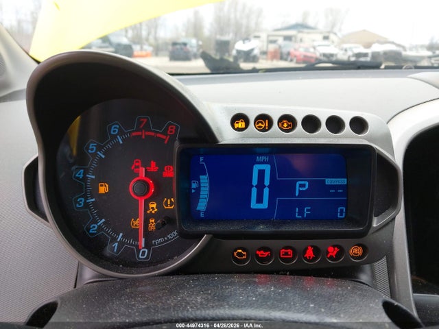 2016 Chevrolet Sonic Lt Auto მანქანა იყიდება აუქციონზე, vin: 1G1JC6SB3G4124191, აუქციონის ნომერი: 44974316