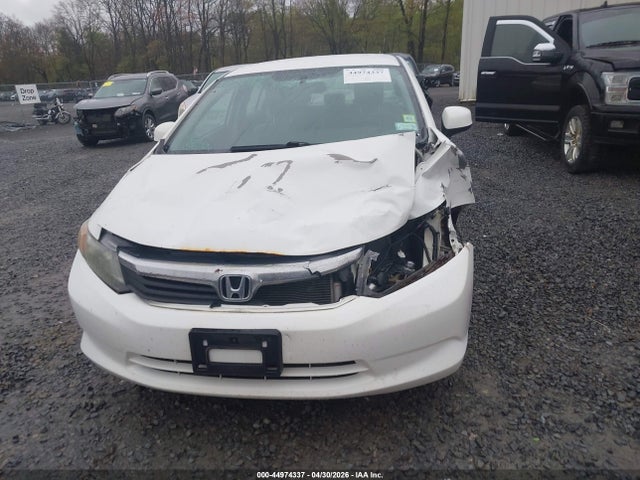 44974337 :رقم المزاد ، 2HGFB2F54CH595052 vin ، 2012 Honda Civic Lx مزاد بيع