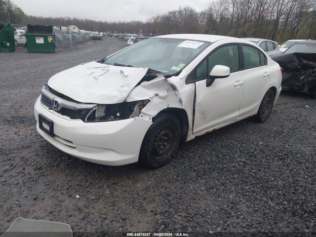 44974337 :رقم المزاد ، 2HGFB2F54CH595052 vin ، 2012 Honda Civic Lx مزاد بيع