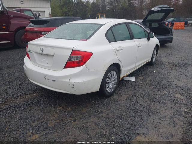 44974337 :رقم المزاد ، 2HGFB2F54CH595052 vin ، 2012 Honda Civic Lx مزاد بيع