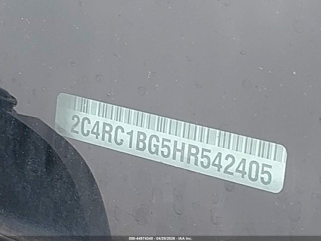 Aukcja sprzedaży 2017 Chrysler Pacifica Touring-l, vin: 2C4RC1BG5HR542405, numer aukcji: 44974348