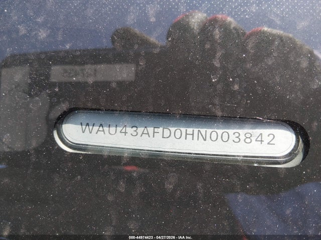 WAU43AFD0HN003842 Audi A8 L 4.0t Sport