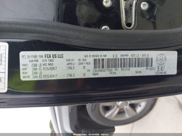 Aukcja sprzedaży 2016 Jeep Patriot Sport/north, vin: 1C4NJRAB5GD775503, numer aukcji: 44974463