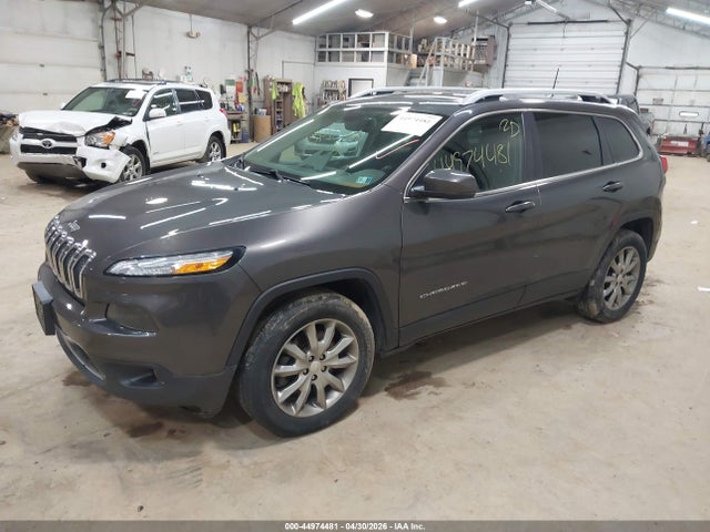 44974481 :رقم المزاد ، 1C4PJMDX4JD548099 vin ، 2018 Jeep Cherokee Limited 4x4 مزاد بيع