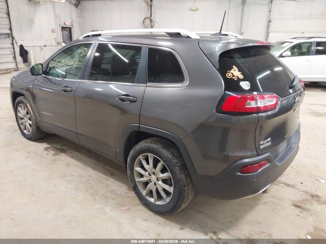 44974481 :رقم المزاد ، 1C4PJMDX4JD548099 vin ، 2018 Jeep Cherokee Limited 4x4 مزاد بيع
