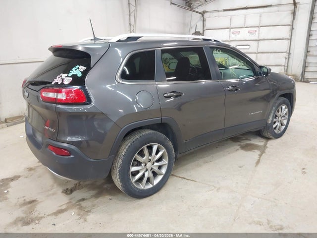 44974481 :رقم المزاد ، 1C4PJMDX4JD548099 vin ، 2018 Jeep Cherokee Limited 4x4 مزاد بيع