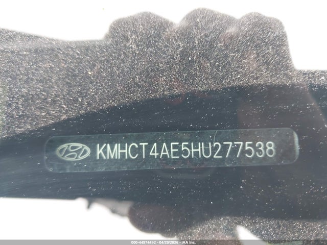 Продаж на аукціоні авто 2017 Hyundai Accent Se, vin: KMHCT4AE5HU277538, номер лоту: 44974492