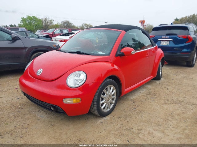 2004 Volkswagen New Beetle Gls მანქანა იყიდება აუქციონზე, vin: 3VWCM31Y04M344211, აუქციონის ნომერი: 44974530