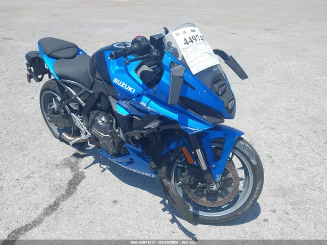 44974531 :رقم المزاد ، JS1EM13B7S7102381 vin ، 2025 Suzuki Gsx800 F مزاد بيع