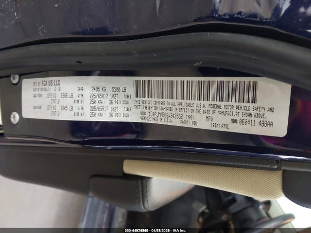 Продаж на аукціоні авто 2016 Jeep Cherokee Sport, vin: 1C4PJMAB6GW343552, номер лоту: 44974545