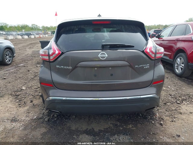 Продаж на аукціоні авто 2016 Nissan Murano Platinum, vin: 5N1AZ2MH9GN108437, номер лоту: 44974575