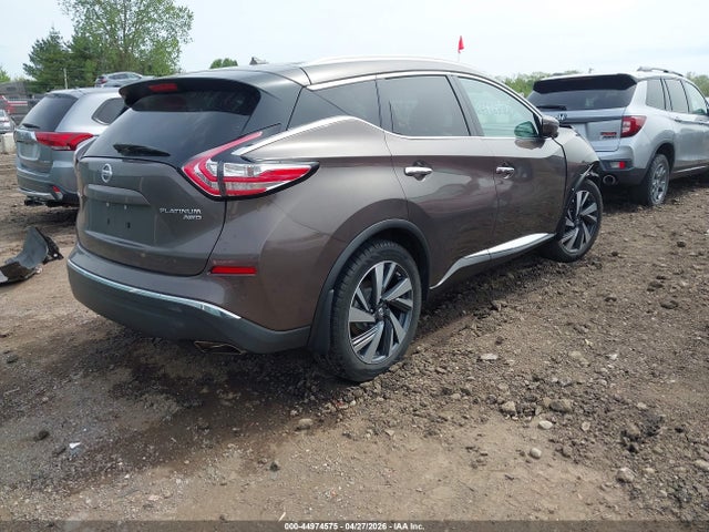 Продаж на аукціоні авто 2016 Nissan Murano Platinum, vin: 5N1AZ2MH9GN108437, номер лоту: 44974575