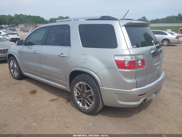 2012 Gmc Acadia Denali მანქანა იყიდება აუქციონზე, vin: 1GKKRTEDXCJ399840, აუქციონის ნომერი: 44974615