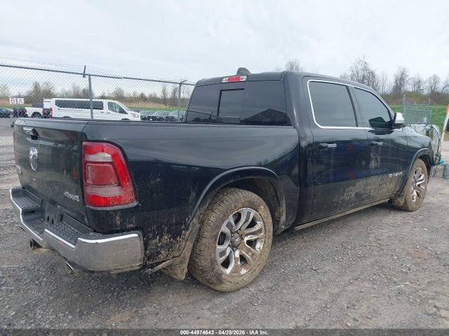 44974643 :رقم المزاد ، 1C6SRFKT8KN506438 vin ، 2019 Ram 1500 Longhorn  4x4 5'7 Box مزاد بيع