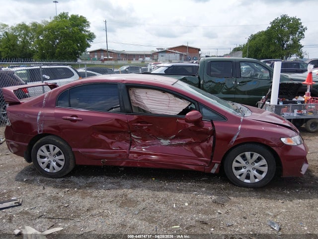 44974717 :رقم المزاد ، 2HGFA16559H526229 vin ، 2009 Honda Civic Lx مزاد بيع