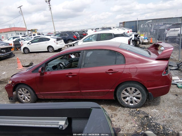 44974717 :رقم المزاد ، 2HGFA16559H526229 vin ، 2009 Honda Civic Lx مزاد بيع