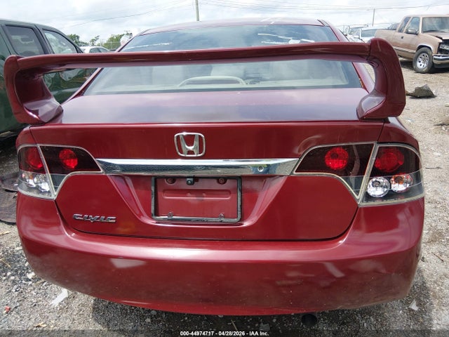 44974717 :رقم المزاد ، 2HGFA16559H526229 vin ، 2009 Honda Civic Lx مزاد بيع