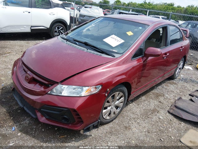 44974717 :رقم المزاد ، 2HGFA16559H526229 vin ، 2009 Honda Civic Lx مزاد بيع
